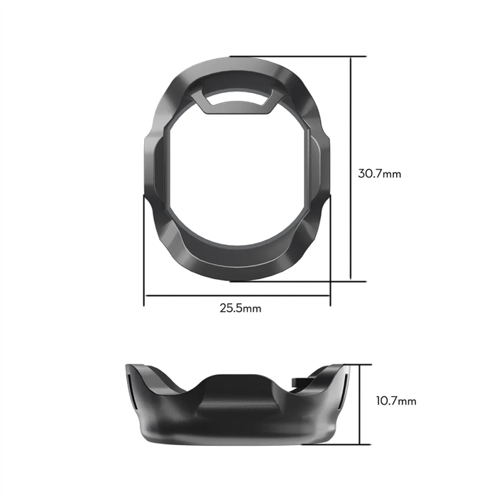 Black - Flywoo O4 PRO Camera TPU Protector Lightweight Shock-Absorbing Cover Compatible with DJI O4