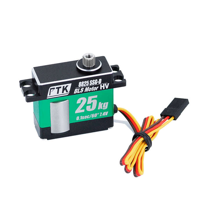 PTK 8825 SSG-D - PTK 8825 SSG-D 25Kg Metal Gear Brushless RC Servo for RC Model Helicopters Drones R