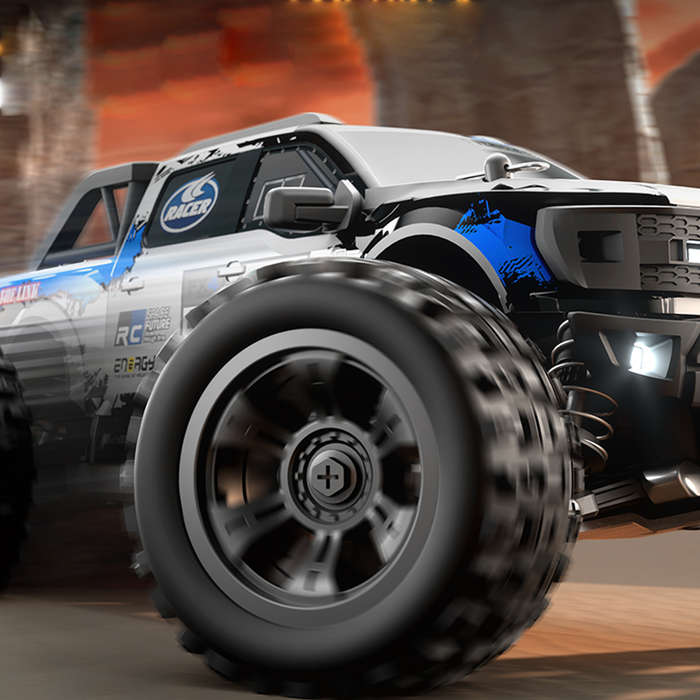 Blue - SCY & THE LINK 18102 1/18 2.4G 4WD High Speed RC Car Vehicle Models Full Proportional Control