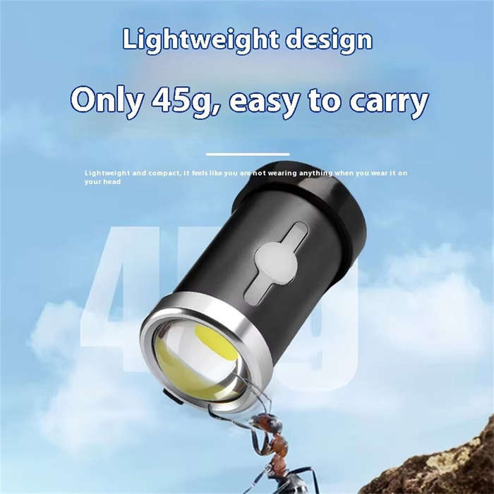 Green - Ultra Mini Flashlight Auto Repair Strong Light Lamp Small Portable Pen Light, Magnetic Sucti