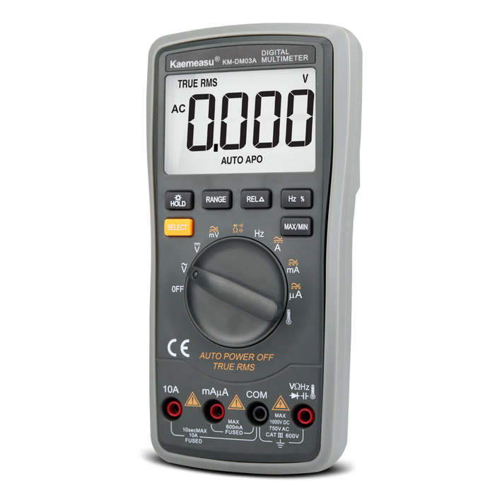 Kaemeasu KM-DM03A Professional High Precision Digital Multimeter DC & AC Voltage Current Measurement
