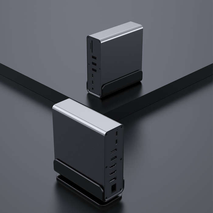 Bakeey 15 in 1 Type-C Docking Station with DP Dual HDMI 4K@60HZ Triple Display USB 3.0 / Type-C 3.0