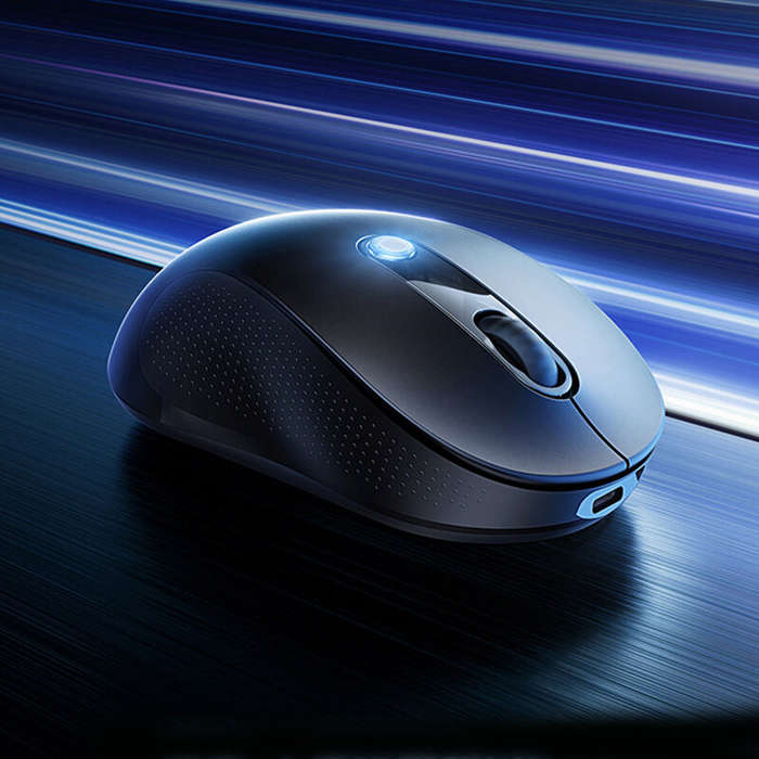 White - Baseus F02 Wireless Gaming Mouse PAW3311 2K NearLink bluetooth Dual Mode 12000 DPI Lightweig