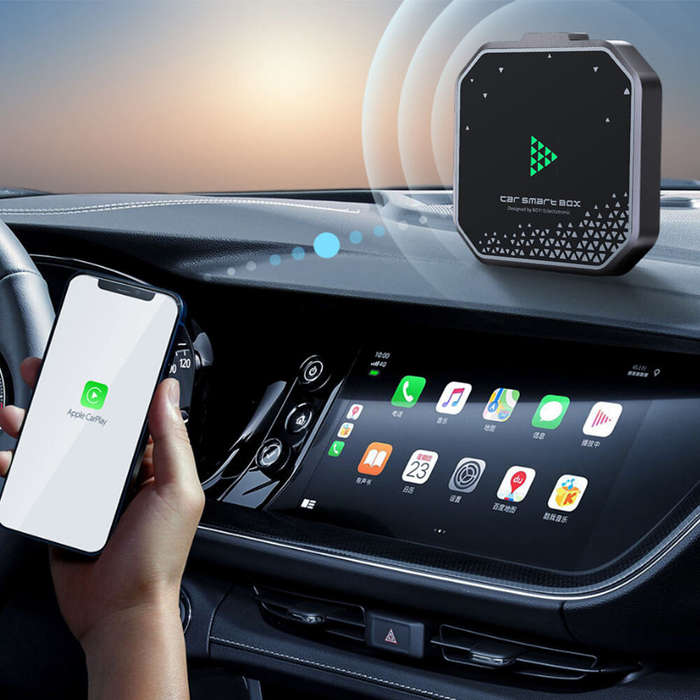 Apple Carplay - Wired To Wireless Carplay Converter Car Smart Navigation Interconnection Carplay Ada