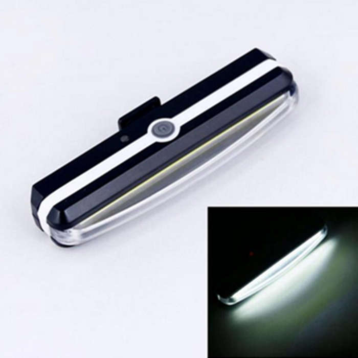 red light - 2 Color Bike Taillight 500mAh Battery Waterproof 6 Modes Warning Rear Light for MTB Bicy