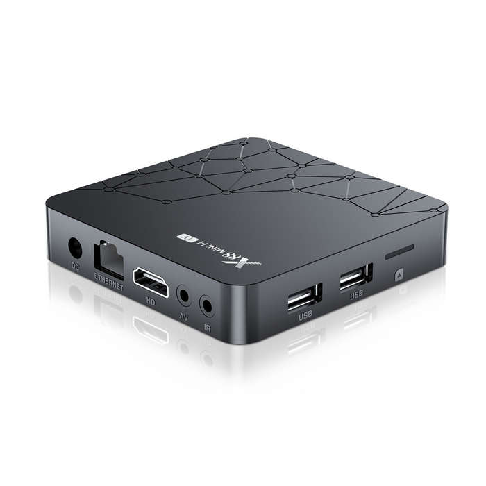 EU Plug - X88 Mini 14 TV Box Android 14 2+16G Android 14.0 TV Box RK3518 4K HDR10 Quad Core Streamin
