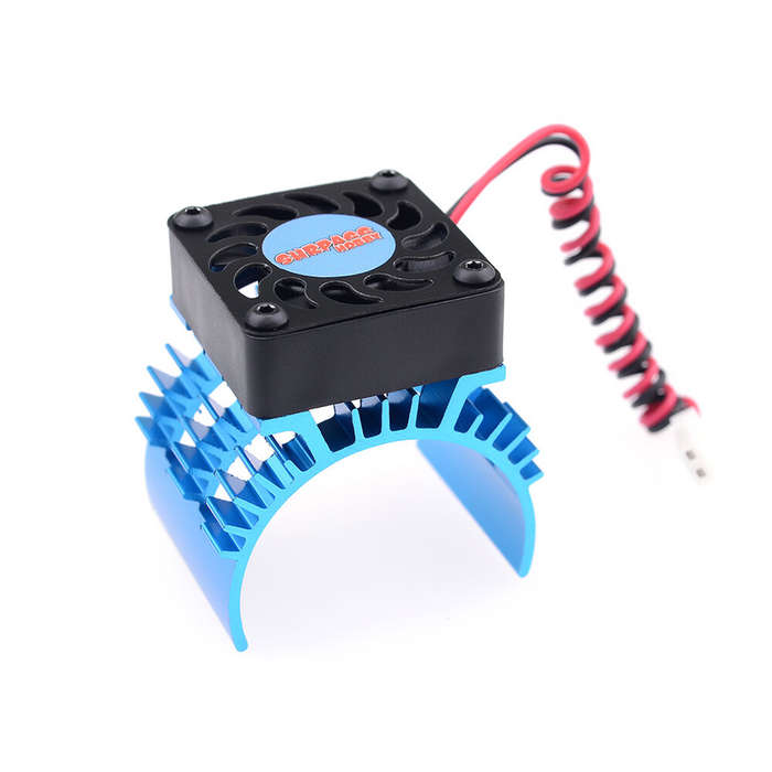 Orange - SURPASS HOBBY New 36 Series Heatsink Fan Cooling For 1/10 HSP HPI tamiya FS Kyosho Yokomo W