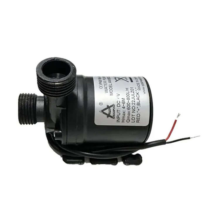 Type C - DC 12V/24V High Voltage Super Quiet Solar Lift 5M 800L/H Brushless Motor Submersible Booste