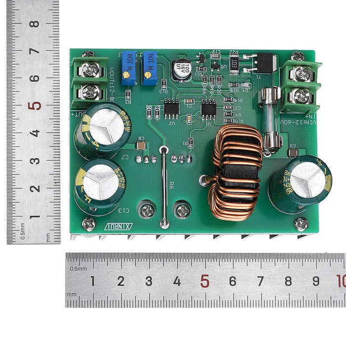DC 600W 10-60V to 12-80V Boost Converter Step Up Module Power Supply