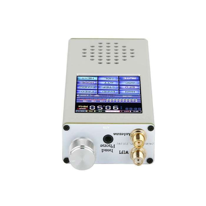 ATS-Decoder Pocket Handheld Full Band Radio Receiver Aluminum Alloy 2.4 Inch Touch Screen 4000mAh Ba