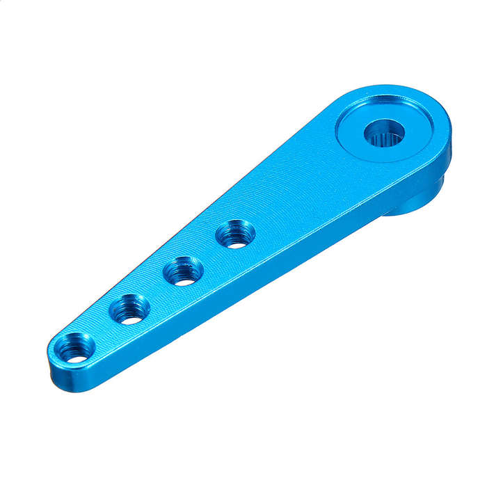 Blue - Aluminum Alloy 37mm 25T Steering Servo Horn Arm for RC Car Vehicles Modesl Spare Parts