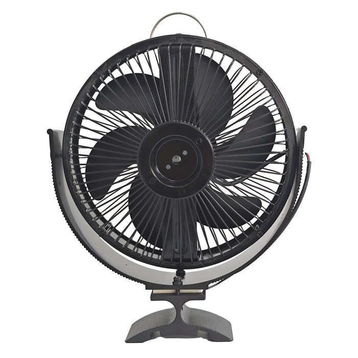 Black - DY366K Efficient Heat Distribution Fan 6 Blade Heat Powered Stove Fan Cover Stay Warm Quiet