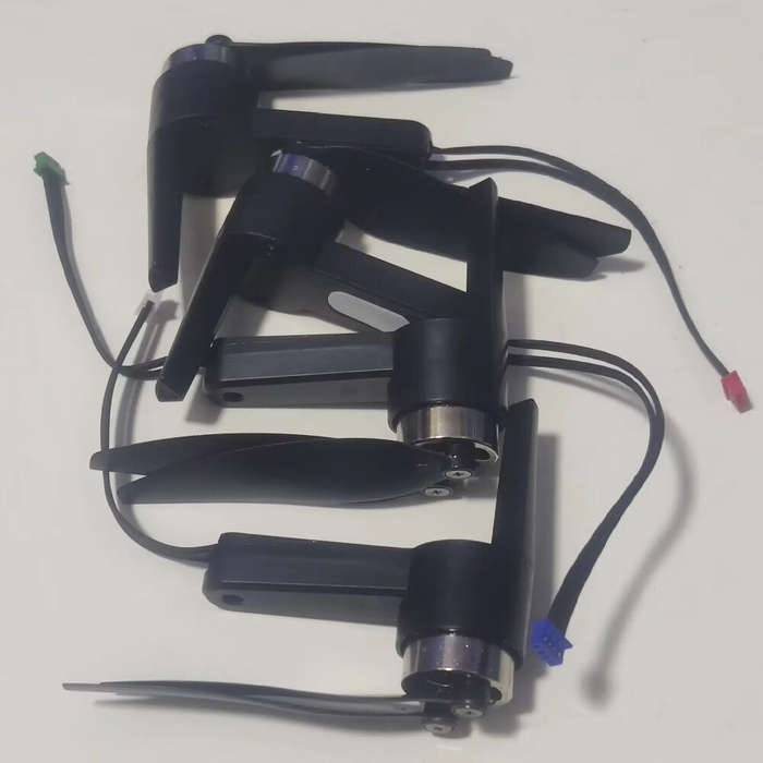 Back A - YLR/C S99 MAX WiFi FPV RC Drone Quadcopter Spare Parts Axis Arms with Motor & Propeller 1PC