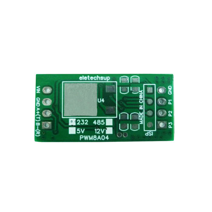 12V RS485 No Pin - 3CH RS485/TTL232 to PWM Square Pulse Generator Wave 1Hz~20kHz Frequency Duty Cycl