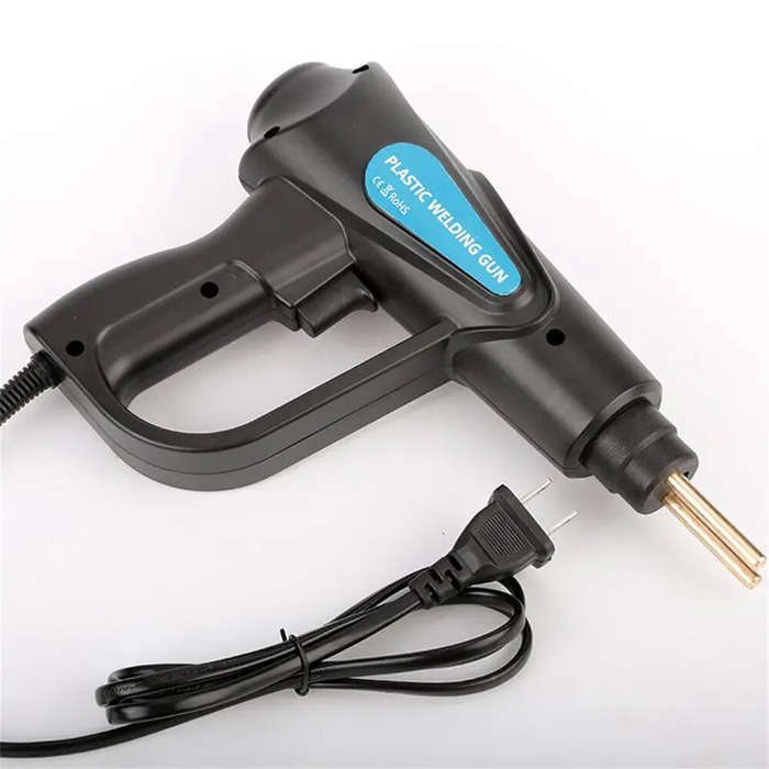 70W Plastic Welder Hot Stapler Gun Car Bumper Repair Kit 220V EU Plug with Diverse Staples Set Top-Q