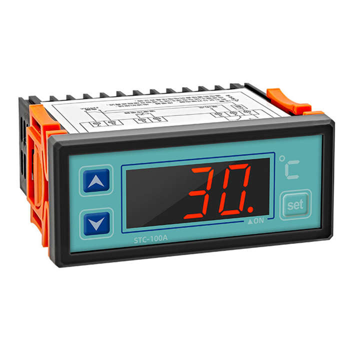 STC-100A - STC-100A Digital Temperature Controller AC220V Intelligent Temperature Regulator Refriger