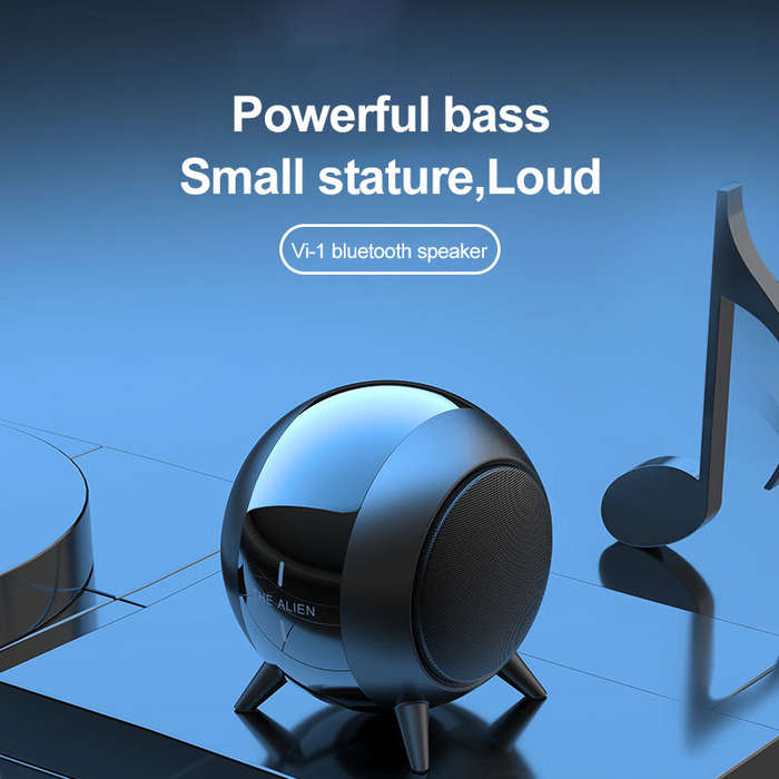 Mini Portable TWS Wireless bluetooth 5.0 Speaker FM MP3 Subwoofer Bass Stereo Sound 600mAh Battery L