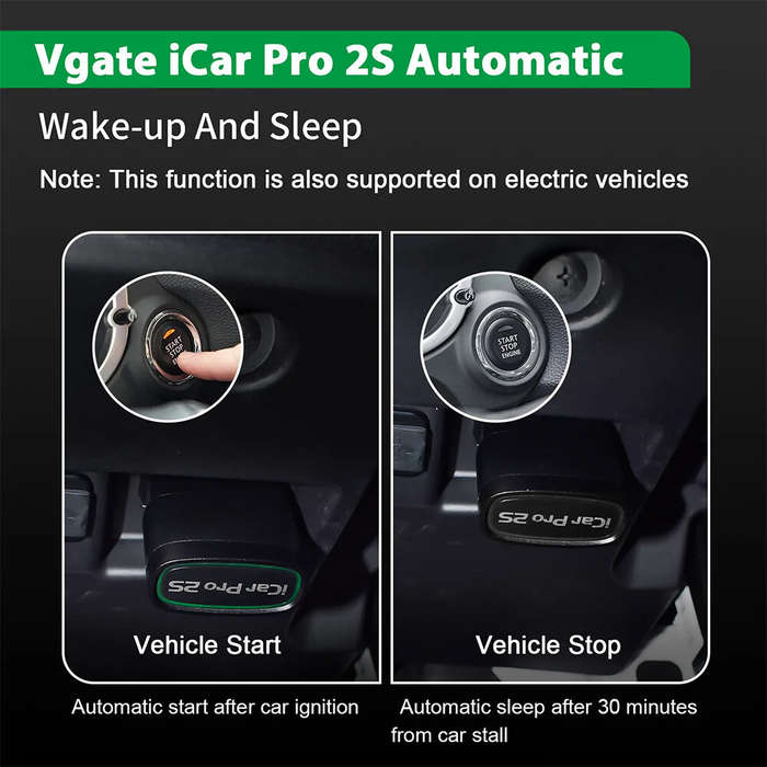 #1 - Vgate iCar Pro 2S ELM327 OBD-II Adapter Fast bluetooth V5.3 for Android/IOS/PC OBD2 Scanner Upg