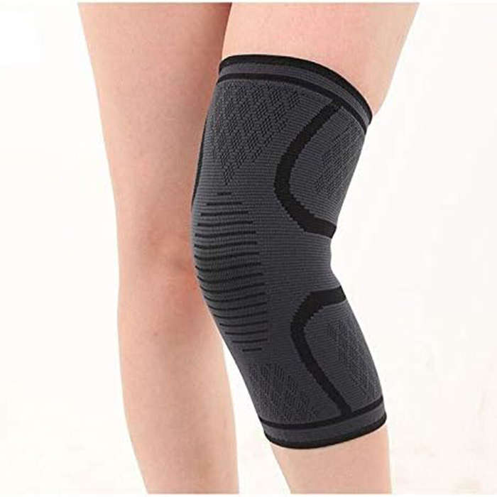 XL - AOLIKES 1 Pair Sports Kneepads Anti-slip Breathable Weightlifting Training Knee Pads Support fo