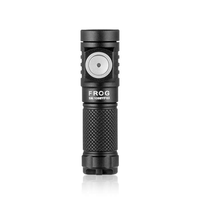 Black - Lumintop Frog3.0 EDC LED Outdoor Flashlight USB C Rechargeable Lamp Camping Lantern Keychain