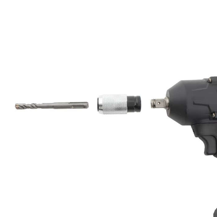 2pcs - Electric Impact Wrench Adapter 1/2 Convert To SDS PLUS Adapter Impact Wrench To Electric Hamm