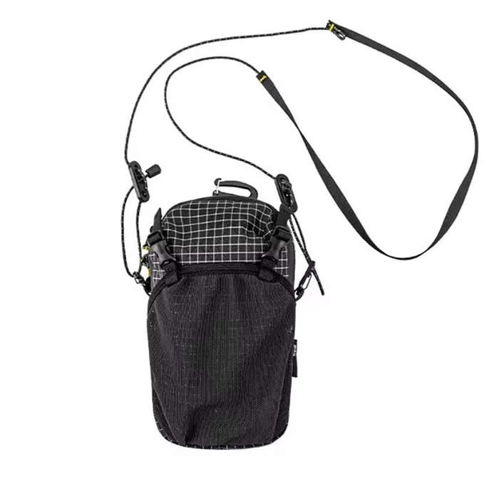 Black - HIKEMAN Lightweight Bag Outdoor Sports Chest Bag Multi-Function Tactical Accessories Bag Run