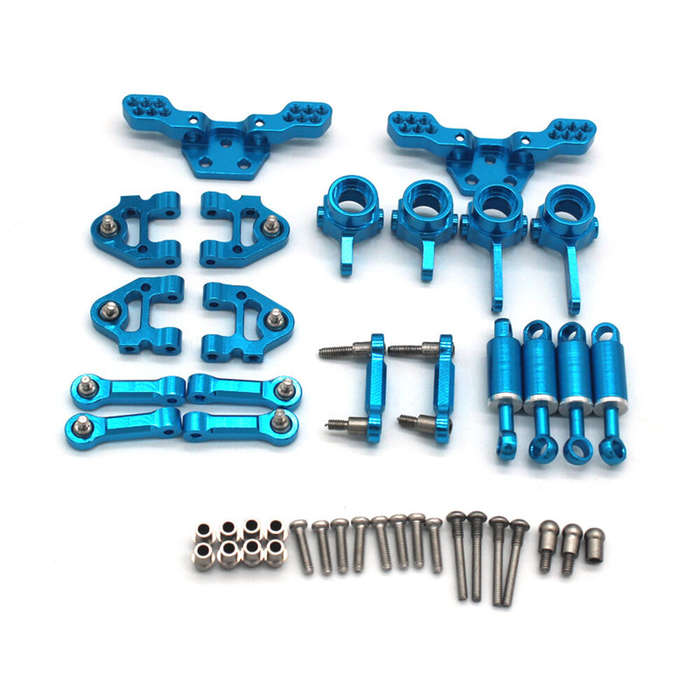 Red - Upgraded Metal Swing Arm For 1/28 k989 284131 284010 284161 RC Car Parts