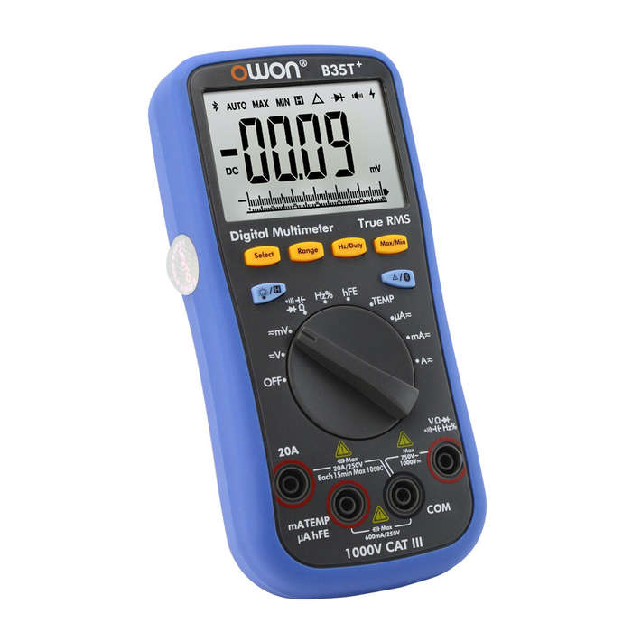 OWON B35T+ True RMS Bluetooth Digital Multimeter Datalogger+Multimeter+Temperature meter 3 in 1 Mult