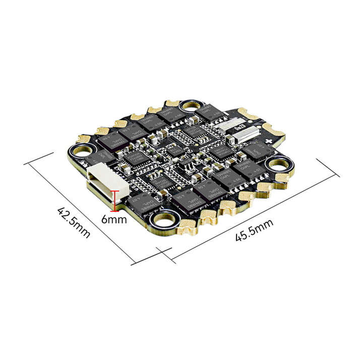 AM32 - 30.5mm*30.5mm SEQURE E70 G2 2-8S 70A BLHeli_32/AM32 Firmware 128K 4in1 ESC for Racing Freesty
