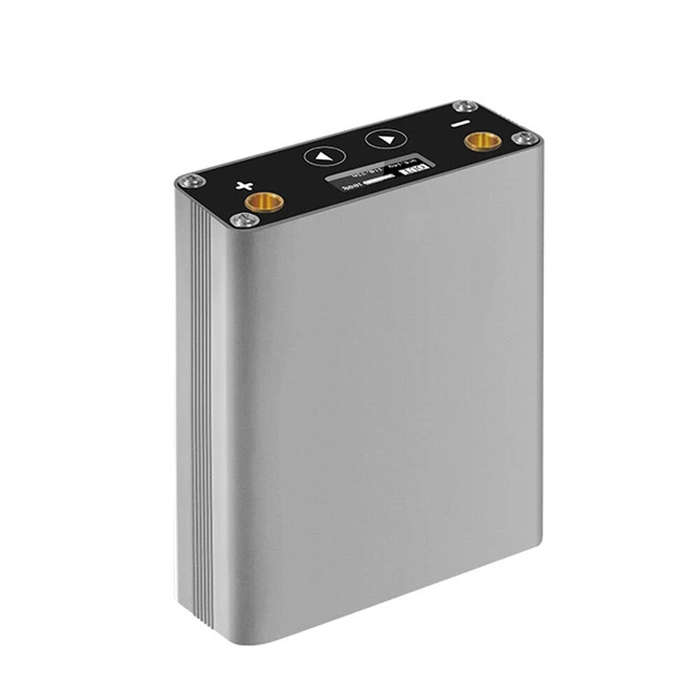 Silver - Portable Spot Welder Adjustable 30 Gears OLED Screen 5000mAh Lipo Battery 650A Welding Outp
