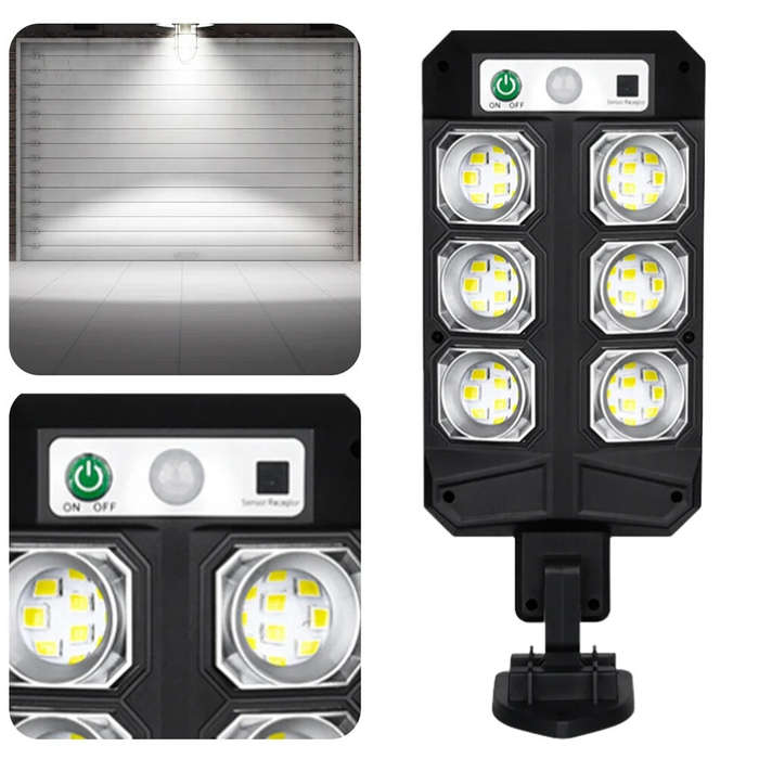 60LED - 60LED Motion Sensor Solar Light Human Body Induction Garden Light Outdoor Waterproof Solar O