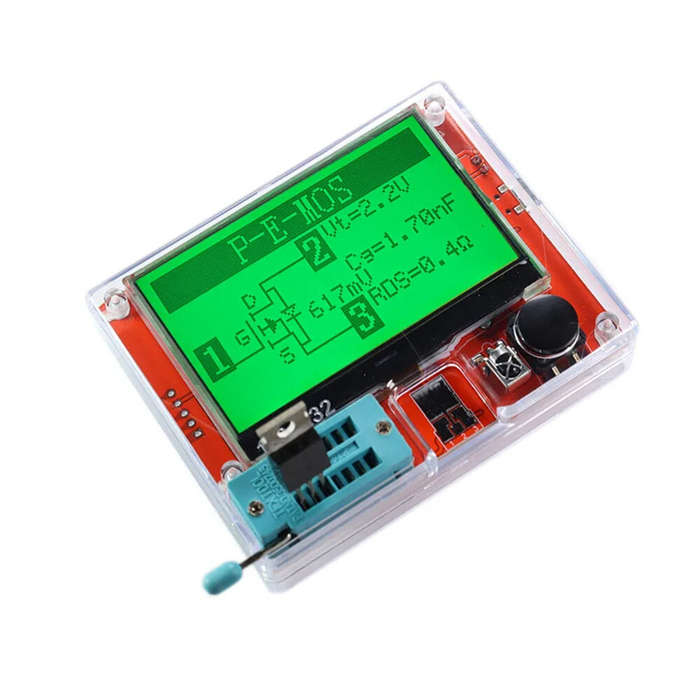 AAA battery type - LCR-T10H Transistor Tester Multimeter TFT Display Auto Measurement 3.7V Lithium B
