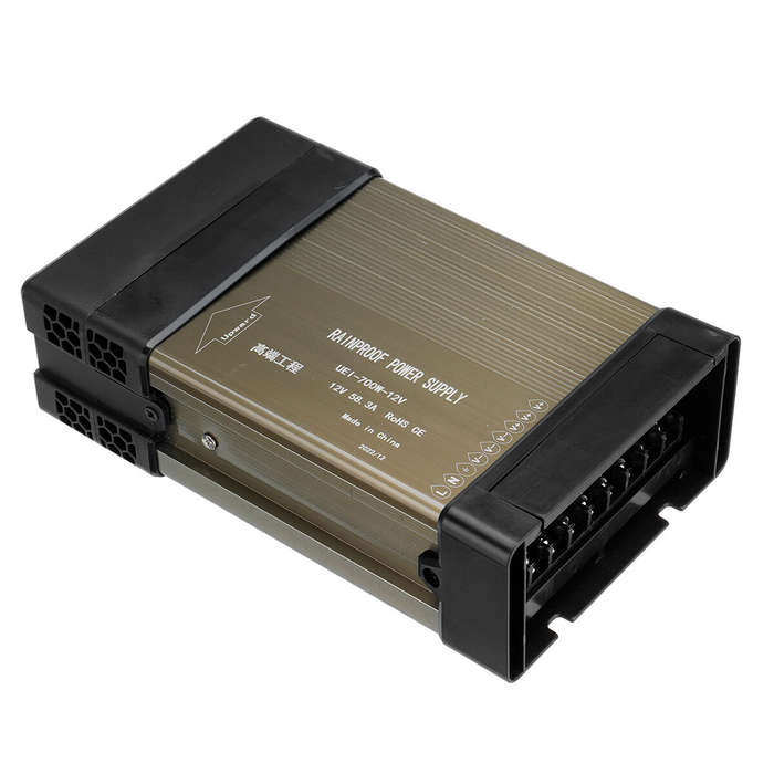 12V - iMars 700W LED Rainproof Switching Power Supply Transformer AC 220V To DC 12V 24V Power Invert