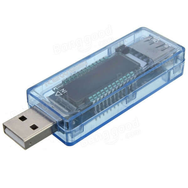 KWS-V20 USB Current Voltage Capacity Tester Volt Current Voltage Detect Charger Capacity Tester Mete