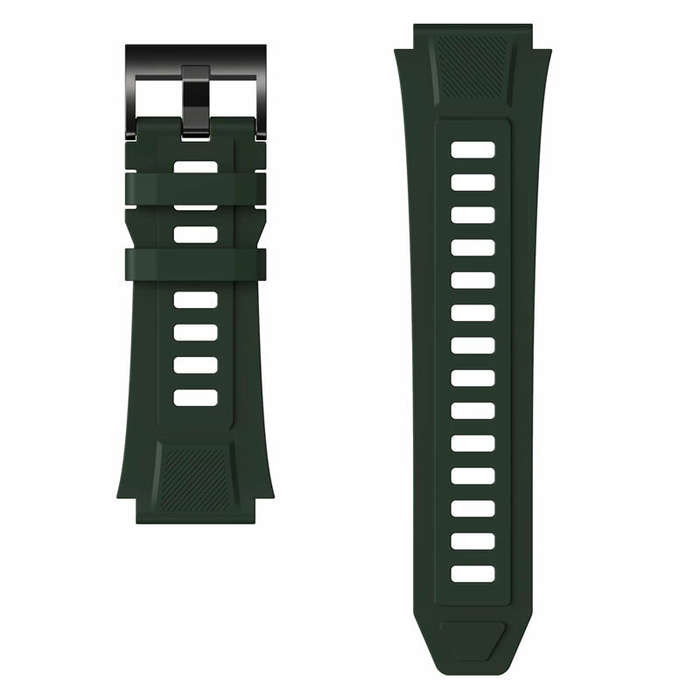 Green - Original Zeblaze 22mm Silicone Replacement Strap for Zeblaze Smart Watch 22mm Width