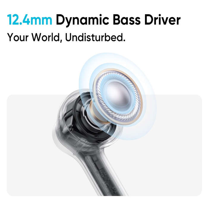 Black - Realme Buds T200x TWS Earbuds bluetooth 5.4 Earphone 12.4mm Dynamic Bass Drivers 25dB Active