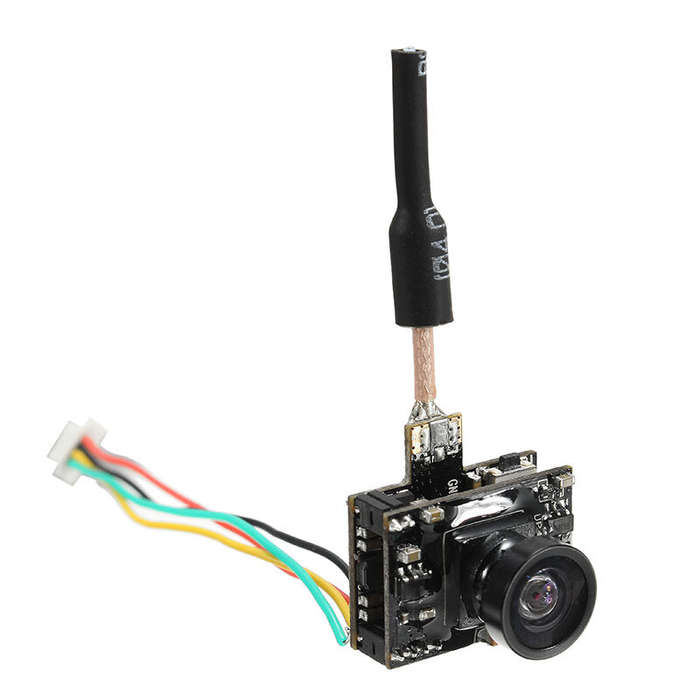 NTSC - Eachine TX05 Micro FPV Combo 600TVL Camera 5.8G 72CH VTX Adjustable 0.01 to 250mW with OSD fo