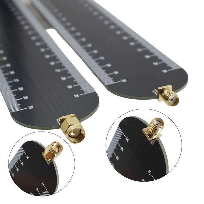 #B - PDA435 Dipole Antenna 430-440MHz 1.7dBi Gain Low VSWR SMA Connector for SDR Wireless Communicat