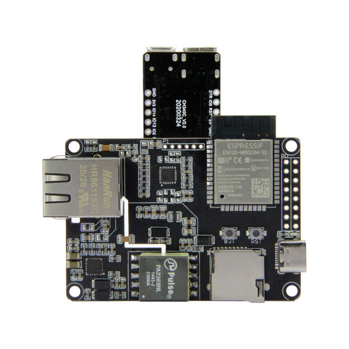 5Pcs LILYGO TTGO ESP32-WROOM LAN8720A Chip Downloader for T-Internet-POE Expansion Board Programmabl