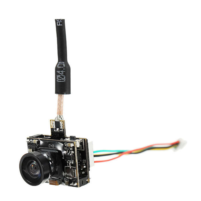 NTSC - Eachine TX05 Micro FPV Combo 600TVL Camera 5.8G 72CH VTX Adjustable 0.01 to 250mW with OSD fo