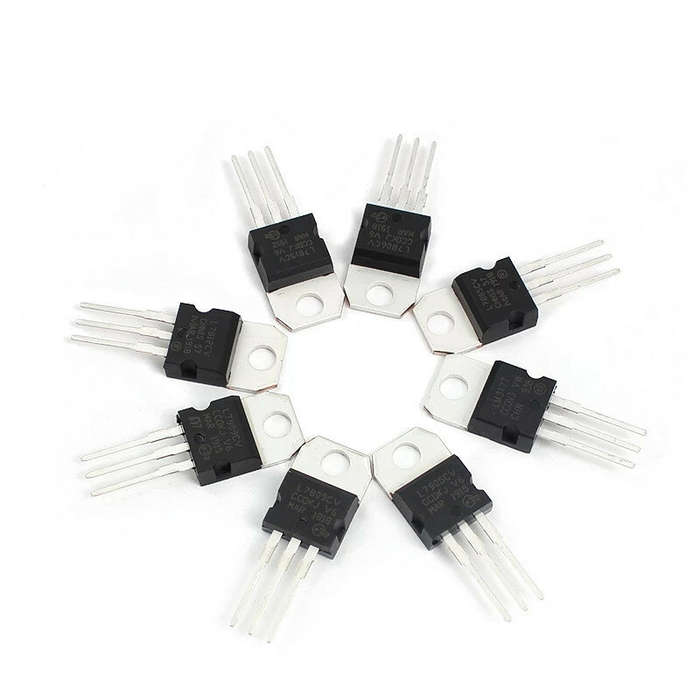 50PCS TO-220 Series Transistor Assortment Kit 10 Values High Power Three-terminal Regulated Triode L