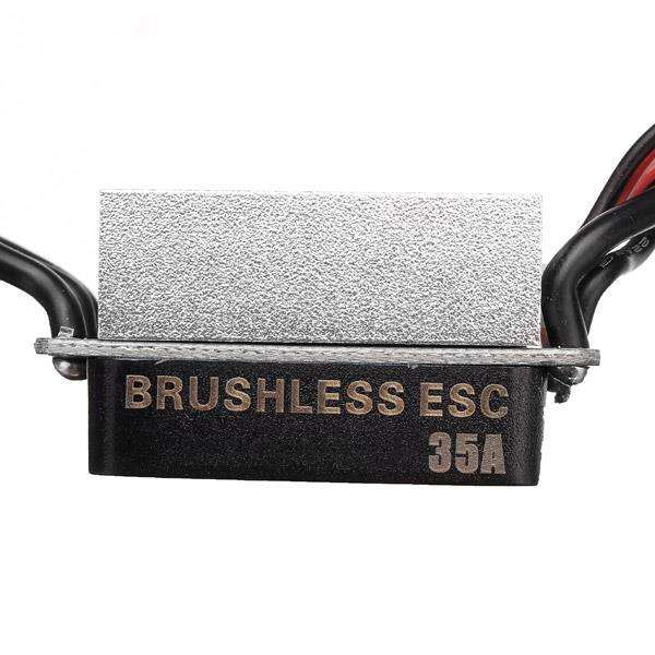 4500KV - Racerstar 2838 Sensorless Waterproof Motor 3600/4500KV 35A ESC For 1/12 1/14 Cars