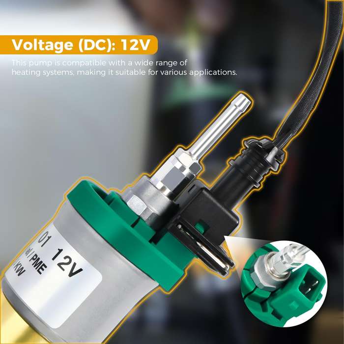 #A - 12V Diesel Heater Fuel Pump Quieter Parking Heater Replacement Part For All Diesel Heater