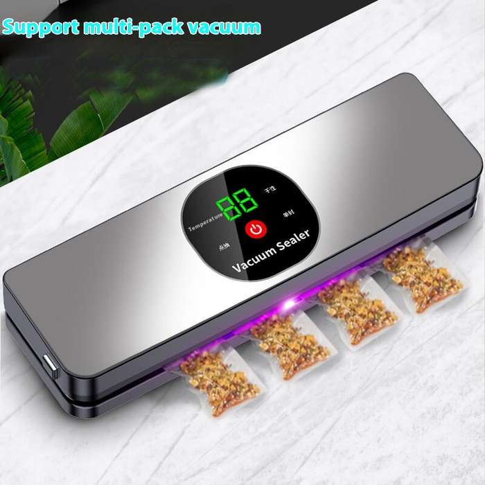 #A - Comfook Portable Cordless Vacuum Sealer With UV Sterilization 26cm Sealing Dry/Moist Modes Touc