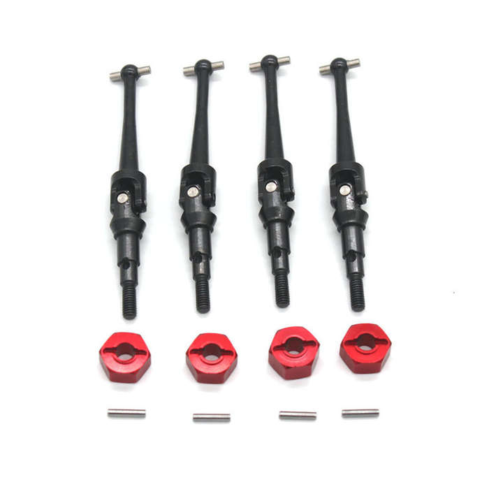 06 - Metal Upgraded Drive Shaft For MJX 14209 14210 16207 16208 16209 16210 H16 RC Car Parts