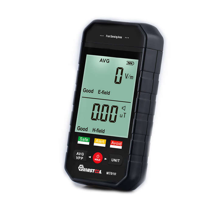 Ordinary display - MUSTOOL MT01R 3-inch Electromagnetic Radiation Tester Electric Field & Magnetic F