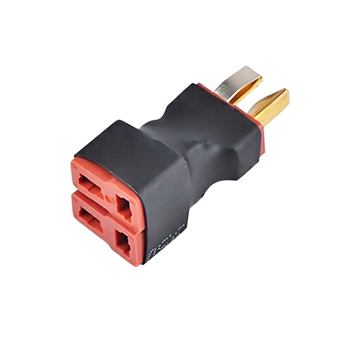 1 T Female To 2 T Male - Lithium Battery Parallel Conversion Head T/XT60 Plug for RC Models