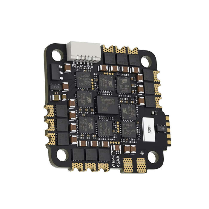F722 + 32Bit 45A - 25.5x25.5mm GEPRC TAKER F722 45A 32Bit AIO STM32F722 Flight Controller 2-6S Brush
