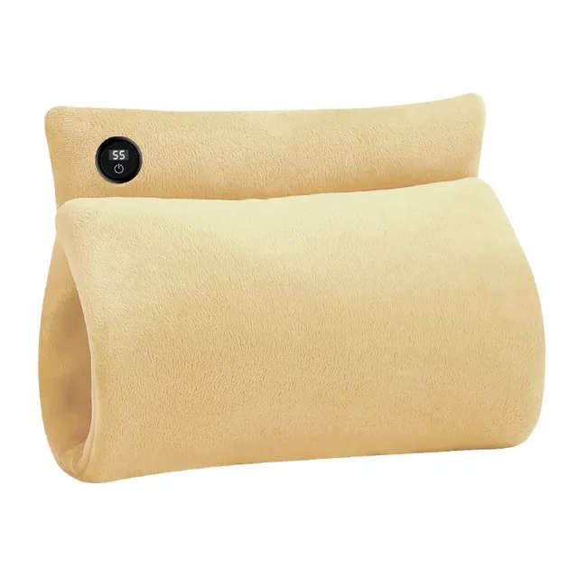 Orange - Multifunctional Plush Warm Handbag Portable Graphene Heating Baby Warm Multi-Speed Adjustme
