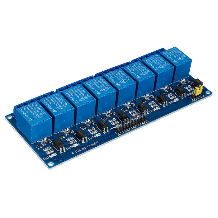 4Pcs 12V 8CH Channel Relay Module With Optocoupler For PIC AVR DSP ARM